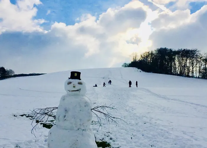 Eifel Refugium Huebsch דירה *